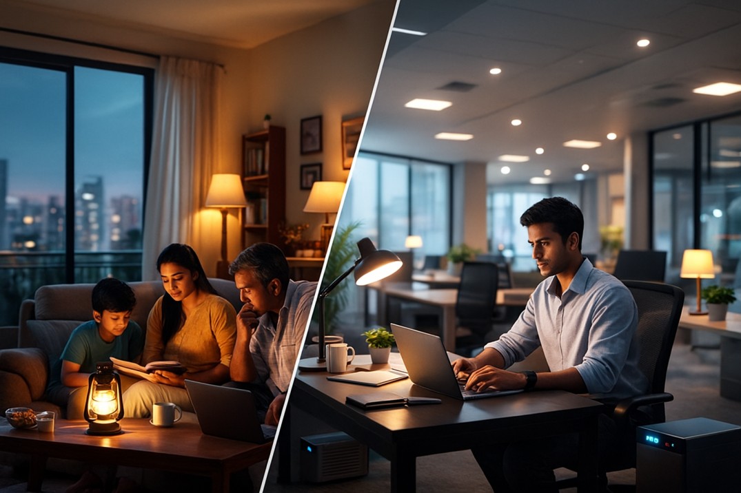 Why Inverter Backup Has Become Essential for Indian Homes and Workspaces  