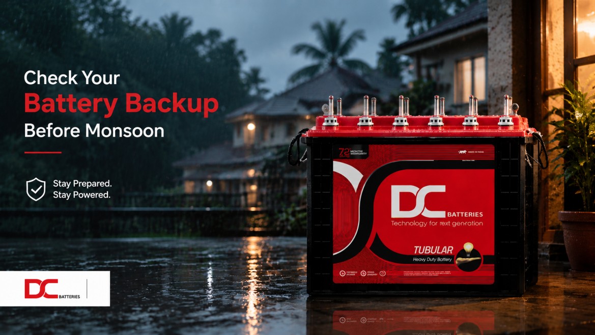Why Kerala Homes Should Check Battery Backup Before Monsoon